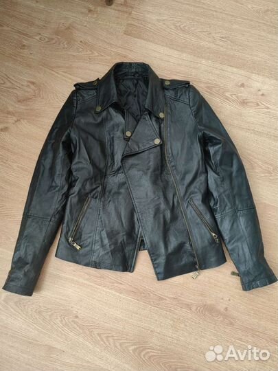 Куртка кожаная женская размер 40-42