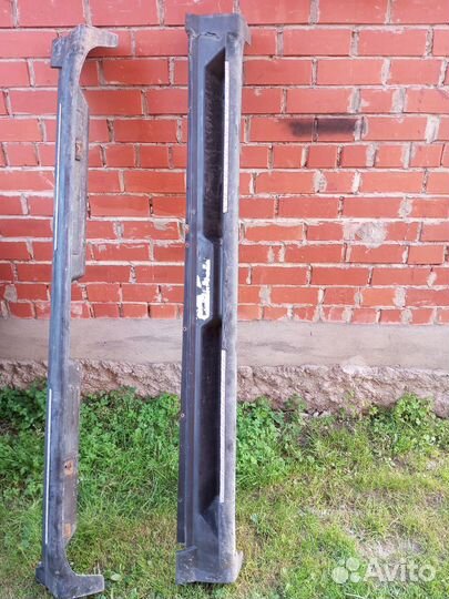 Пороги, подножки на Kia Sorento 2009г