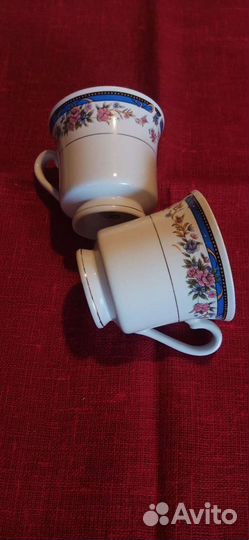 Кофейные чашки,блюдца,винтаж 80-х
