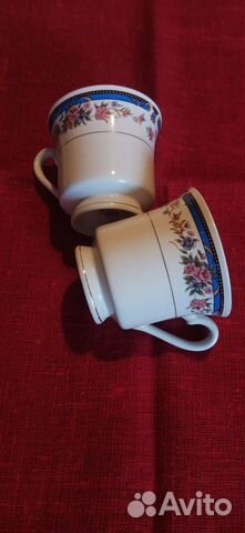 Кофейные чашки,блюдца,винтаж 80-х