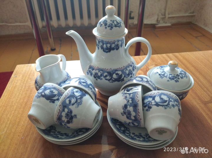 Сервиз чайный гдр