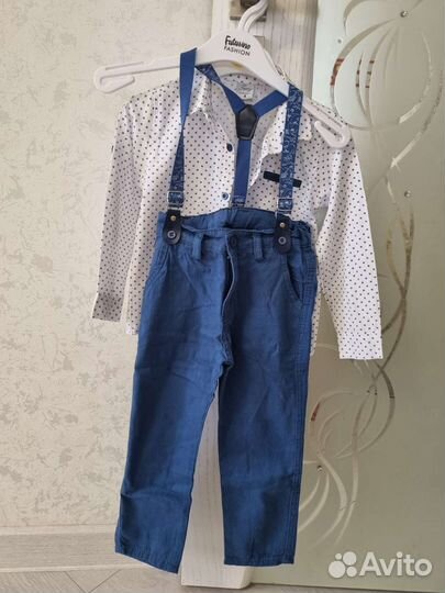 Костюм рубашка и брюки