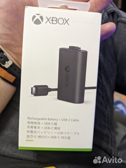 Геймпад xbox One с аккумулятором