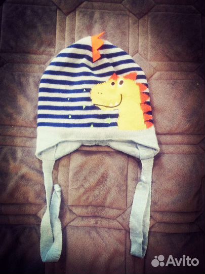 Шапка для мальчика демисезонная