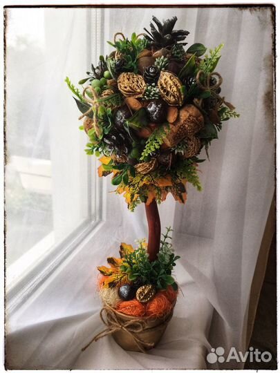 Осеннее дерево счастья