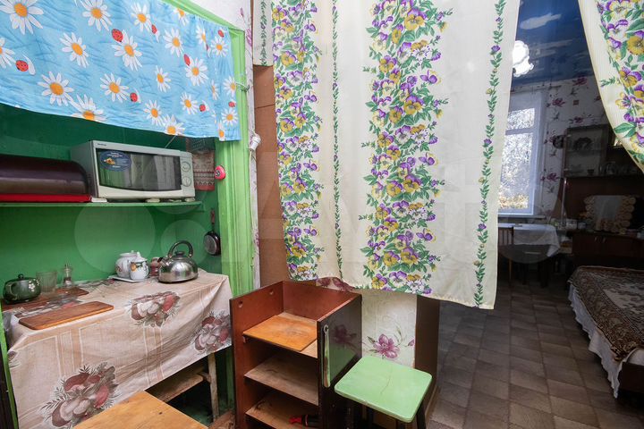 Комната 18 м² в 1-к., 2/3 эт.