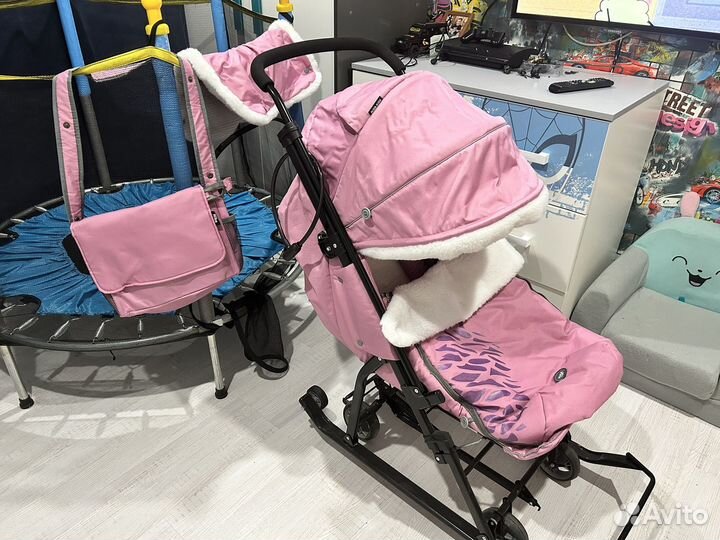 Санки коляска ника