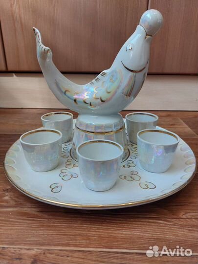 Штоф с рюмками Хайта