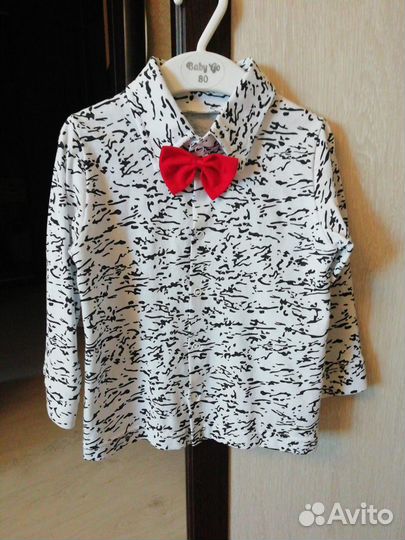 Рубашка с бабочкой