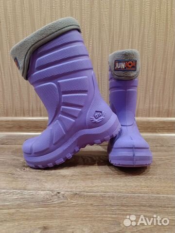 Детские резиновые сапоги