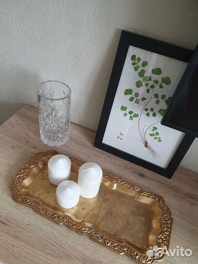 Поднос из латуни СССР