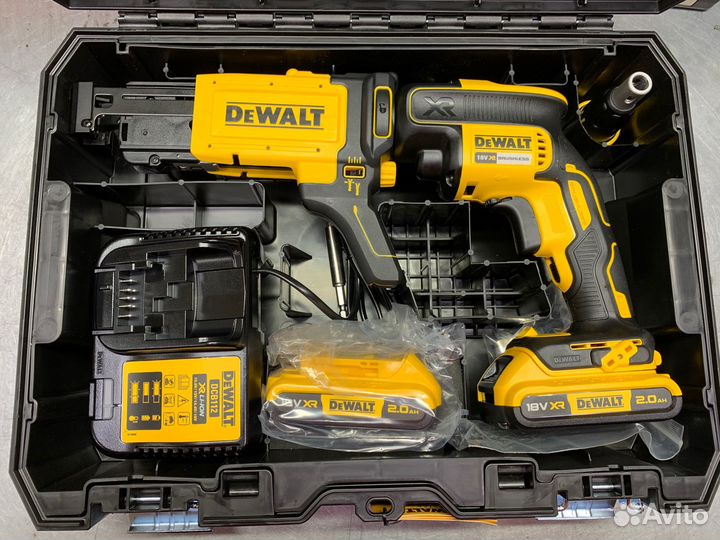Шуруповерт ленточный dewalt DCF620D2K (18В)