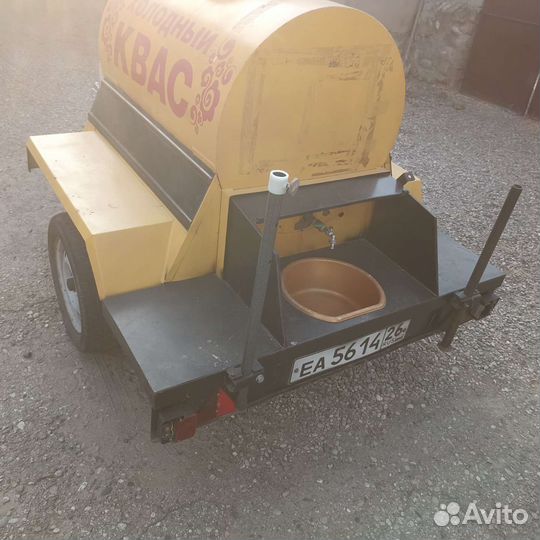 Прицеп бочка для кваса