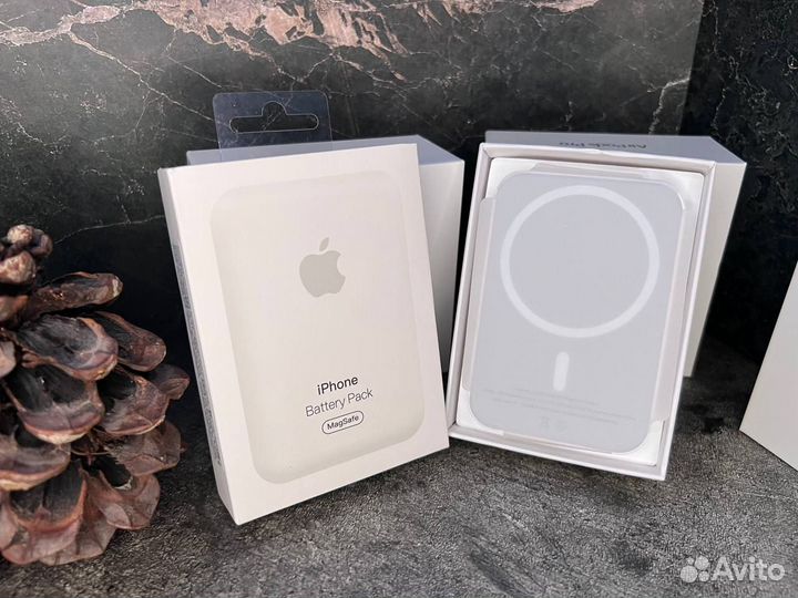 Magsafe battery pack белый