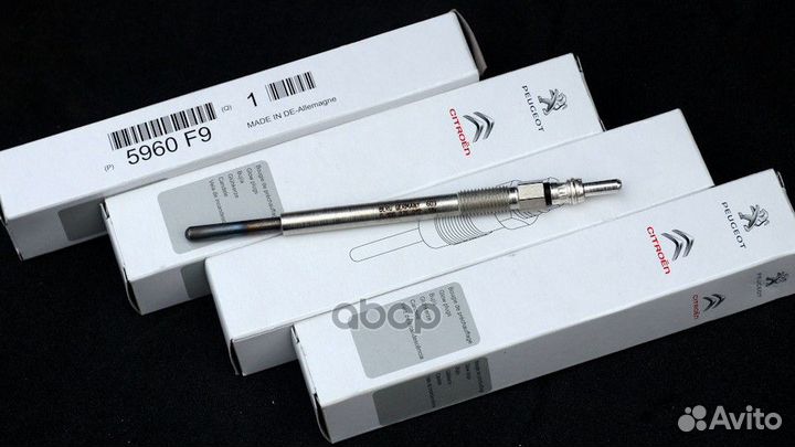 Свеча накаливания peugeot: 1007, 107, 206, 207