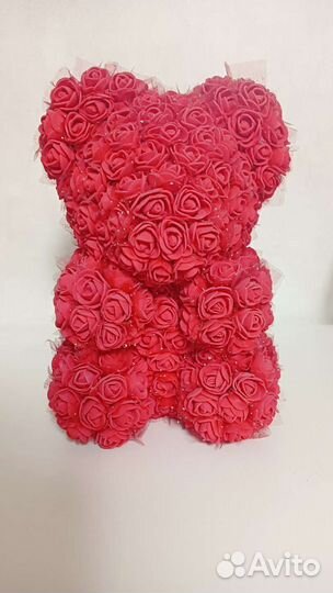 Цветочная фигурка медведя