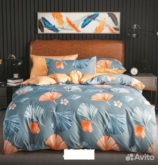 Постельное бельё евро