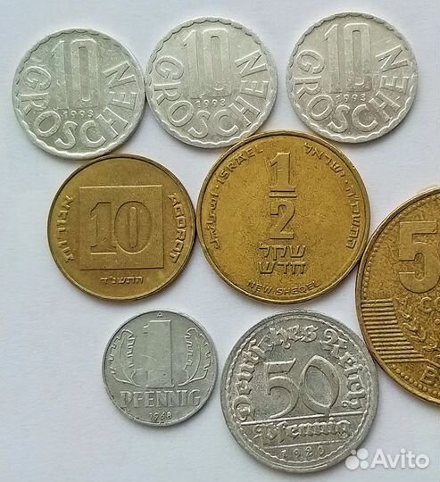 Монеты иностранные