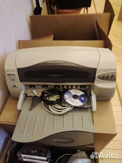 Принтер струйный HP DeskJet 1220C, цветн., A3