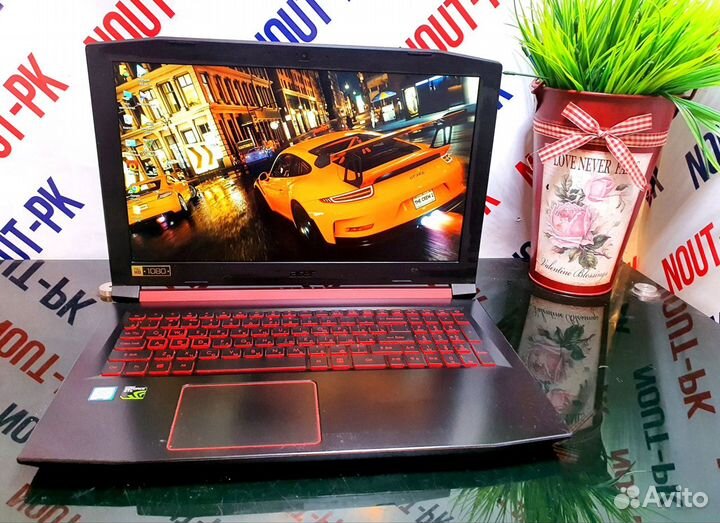 Игровой ноутбук Acer Nitro i7 7700HQ/ GTX1050 (4г)