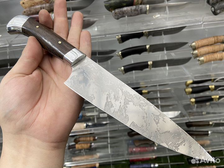 Нож Шеф повар (средний) из стали