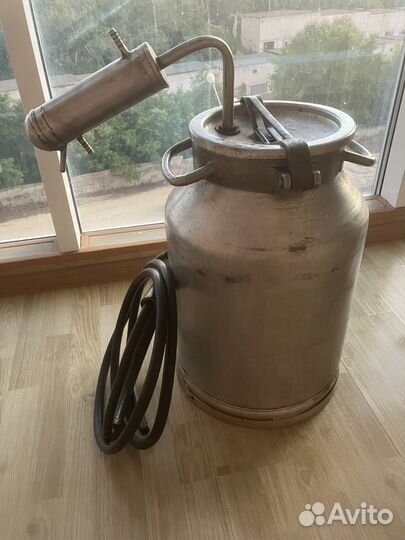 Самогонный аппарат с флягой