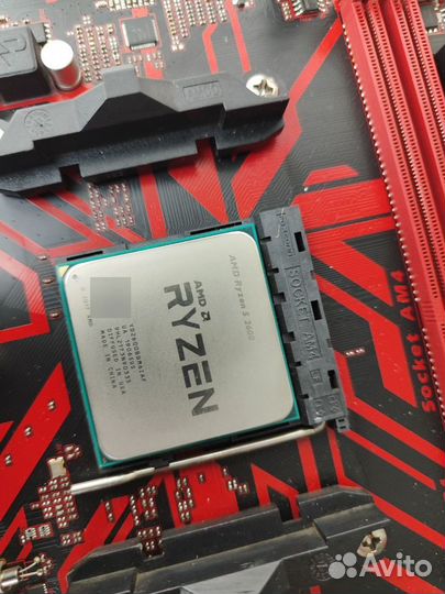 Комплект Ryzen 5 2600+16gb ddr4+мать b450m+кулер