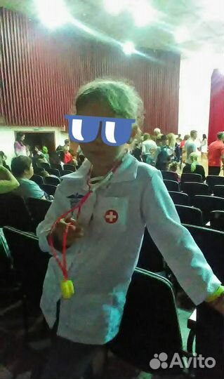 Детский костюм доктора на 5-7 лет