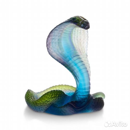 Daum скурльптура Naja Cobra Sculpture оригинал