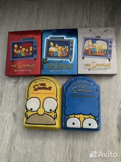 Симпсоны двд коллекционное