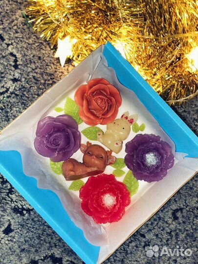 Милые фигурки из мыла