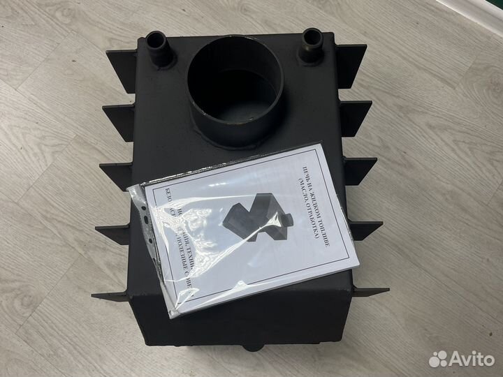 Печь на отработке с водяным контуром