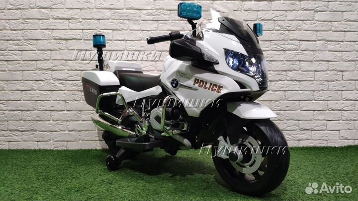 Мотоцикл детский полицейский
