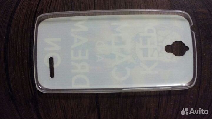 Пластиковый чехол Alcatel One Touch идол 2 мини