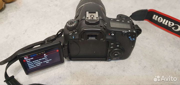 Зеркальный фотоаппарат canon 60d