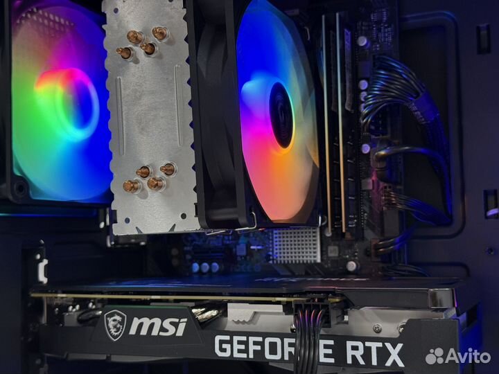 Игровой пк Все новое i5-12400f Rtx 3060-12gb