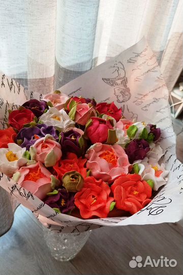 Букет из зефира