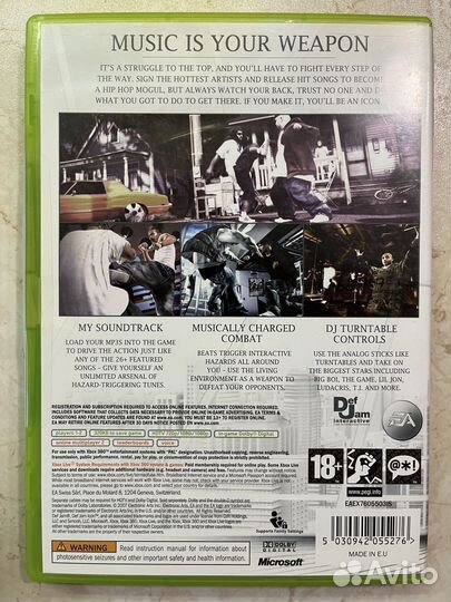 Def Jam ENG 2007 Xbox 360