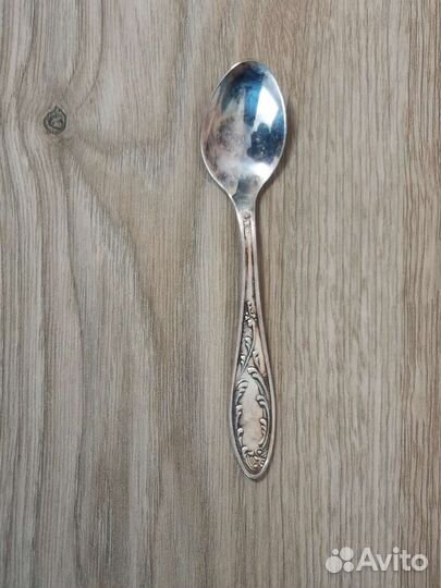 Кофейные ложки мельхиор новые 6 шт