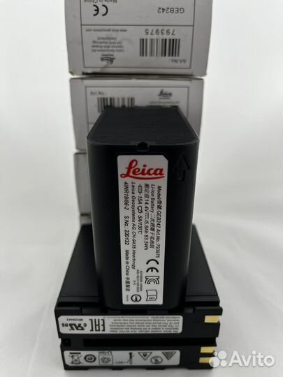 Leica GEB242 - новый аккумулятор, 4шт. в наличии