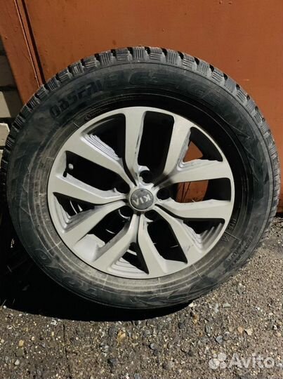 Колеса Kia Sportage R17,зима шип