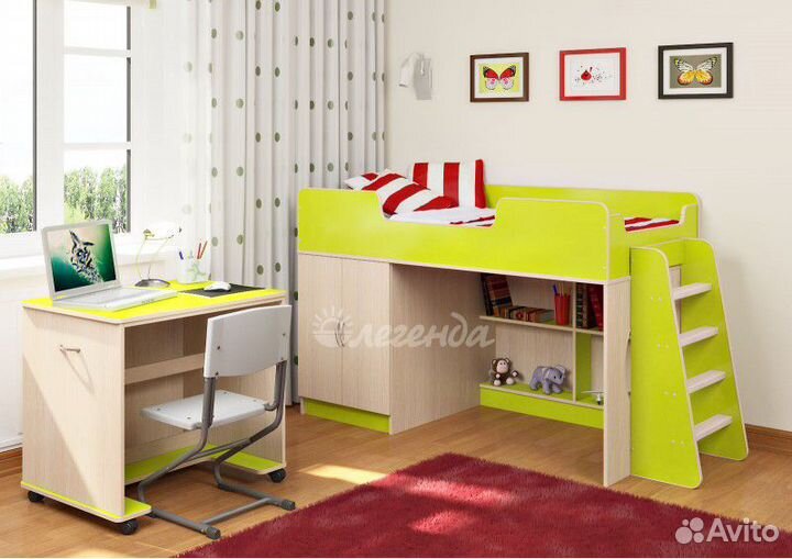 Кровать-чердак