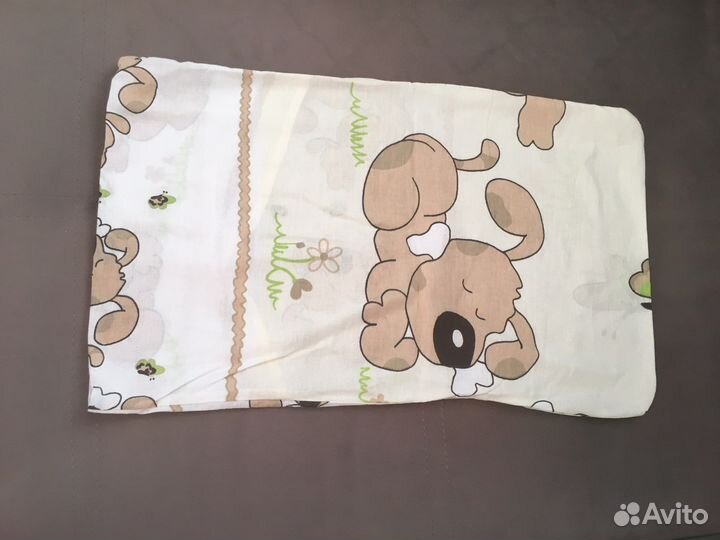 Белье в детскую кроватку