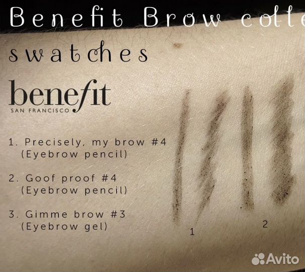Набор для бровей Benefit Brow Pencil Party 4