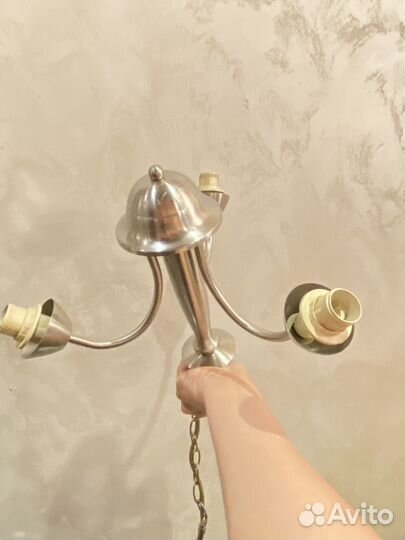 Люстра бу без лампы и плафона