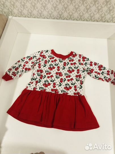 Вещи пакетом на девочку 80-86