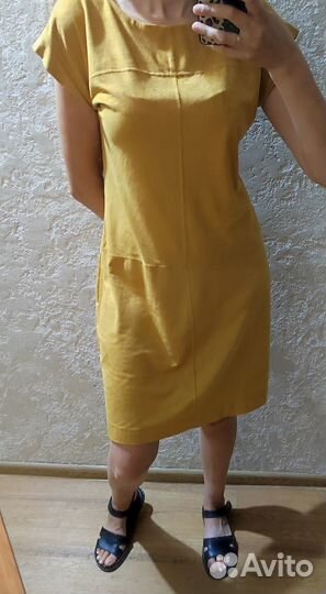 Платье замшевое 46-48