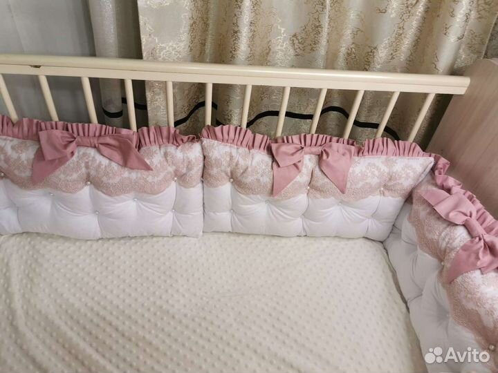 Бортики в детскую кроватку