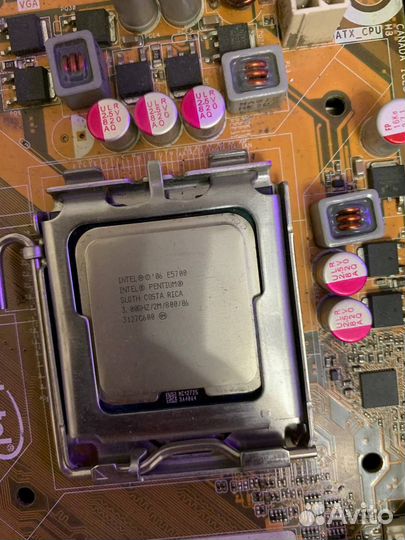 Продам связку 775 socket