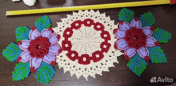 Салфетки вязаные крючком